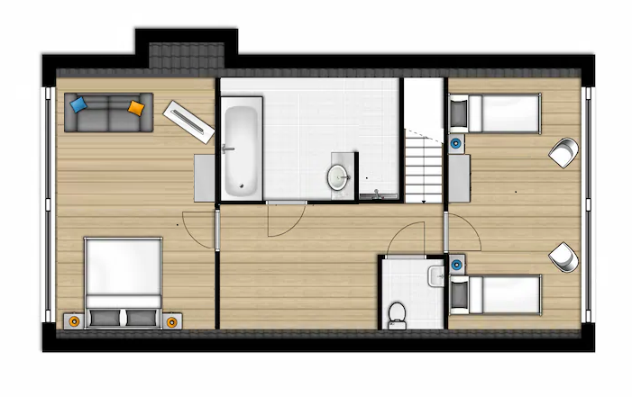 Plattegrond Verdieping