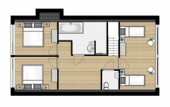 Plattegrond Verdieping